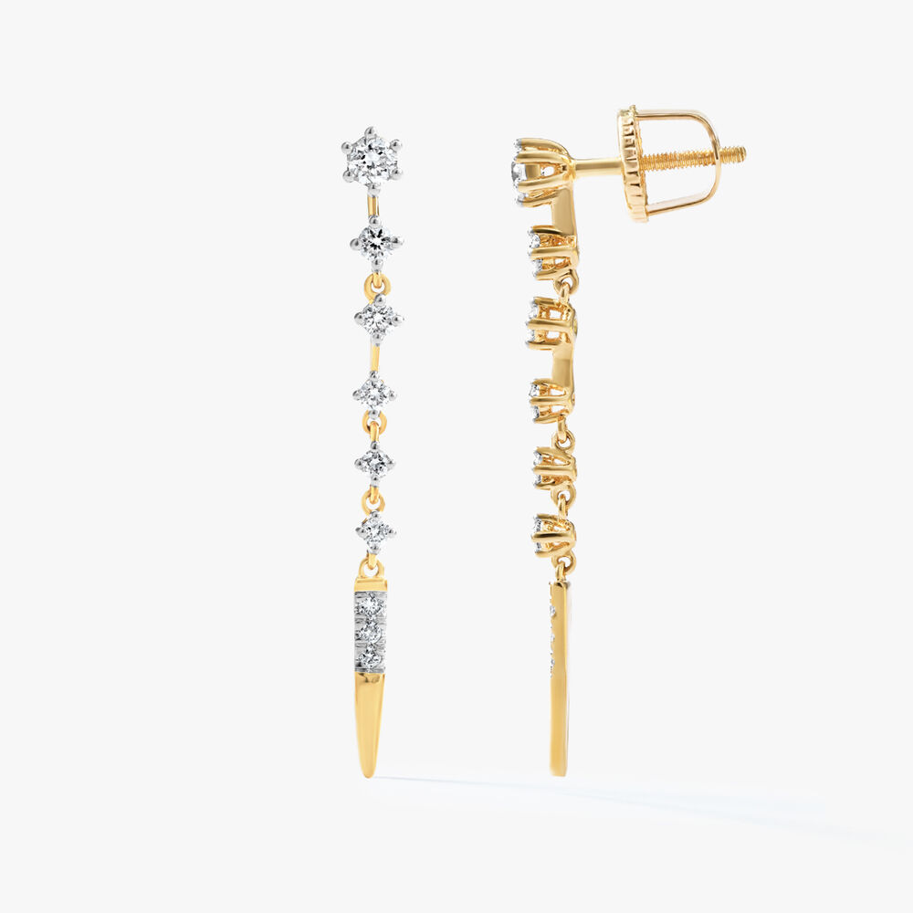 Freefall Spike Drop Earrings,,hi-res image number null