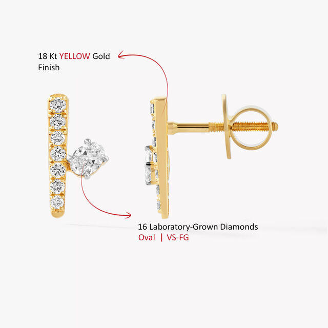 Tilt Check Stud Earrings,,hi-res image number null