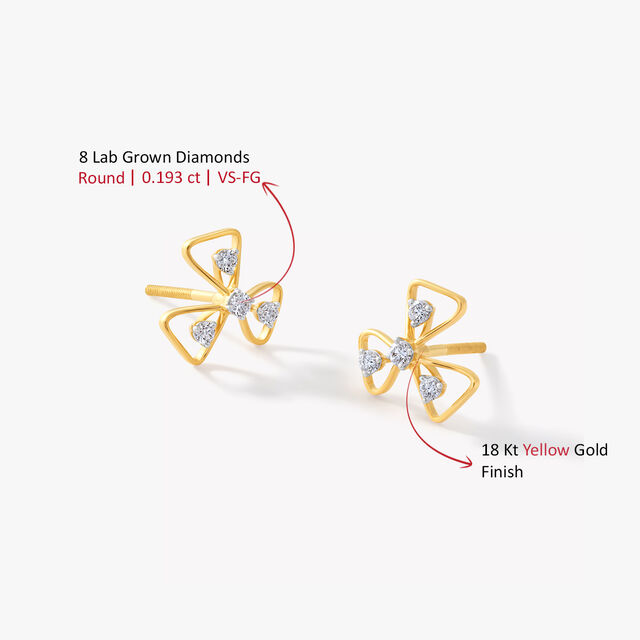Trionna Ribbon Studs,,hi-res image number null