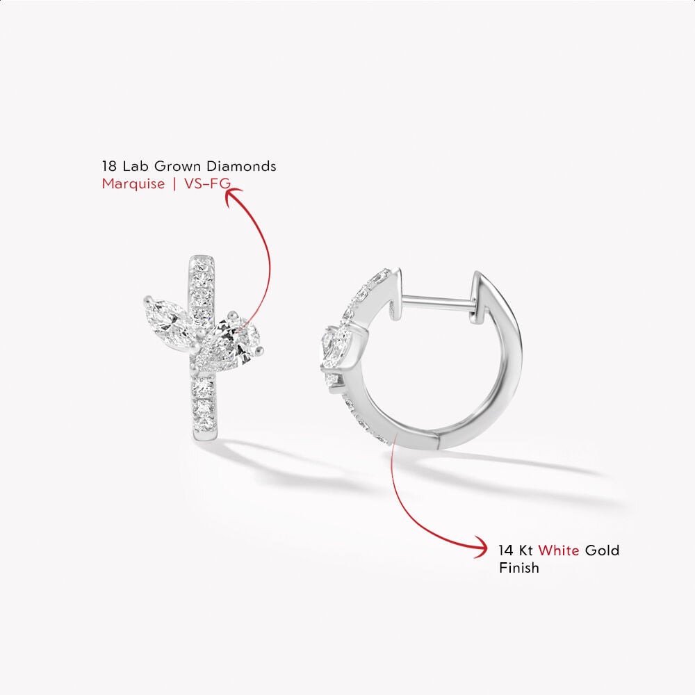 Leaf Me Alone Stud Earrings,,hi-res image number null