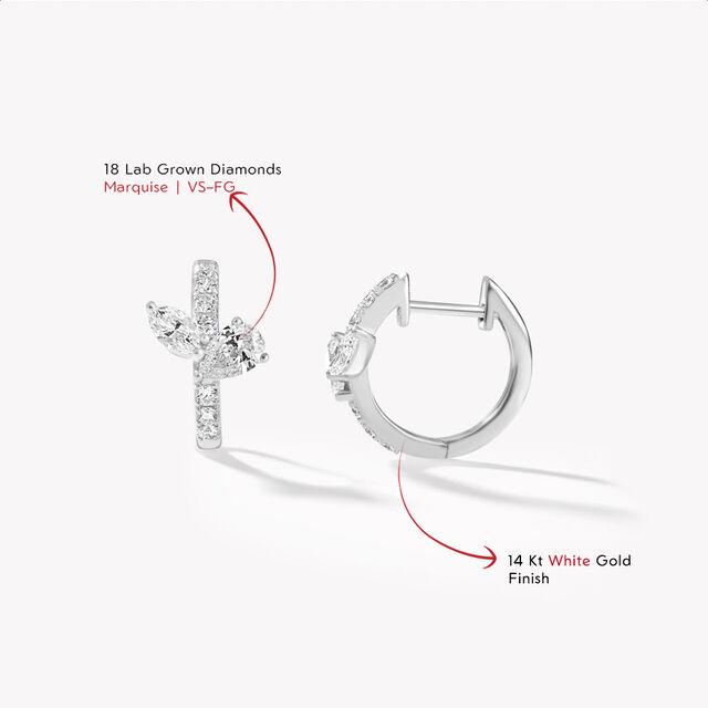 Leaf Me Alone Stud Earrings,,hi-res image number null