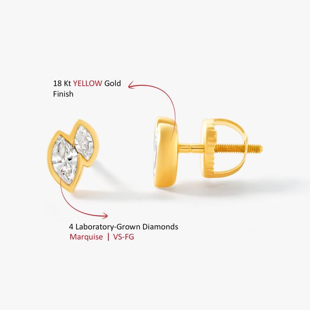 Two Much Stud Earrings,,hi-res image number null