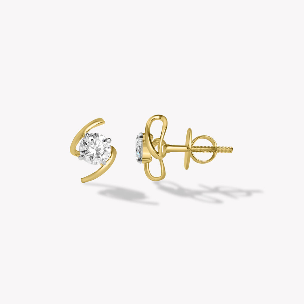 Caught In A Loop Stud Earrings,,hi-res image number null