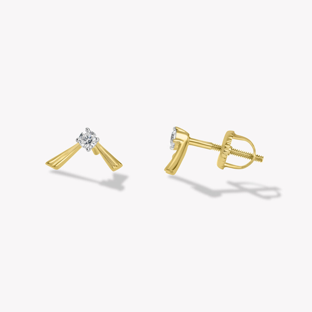 Scattered Edge Stud Earrings,,hi-res image number null