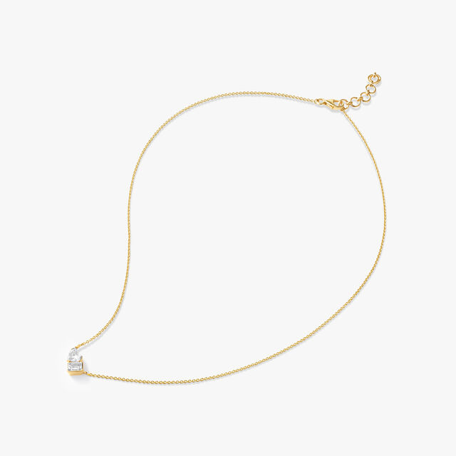 Heart Meets Emerald Pendant with Chain,,hi-res image number null