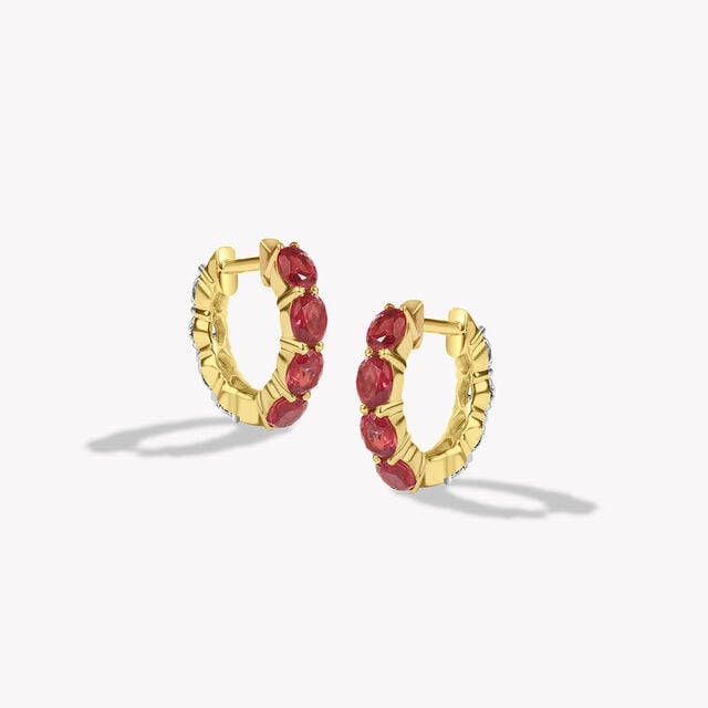 Flip The Mood Hoop Earrings,,hi-res image number null