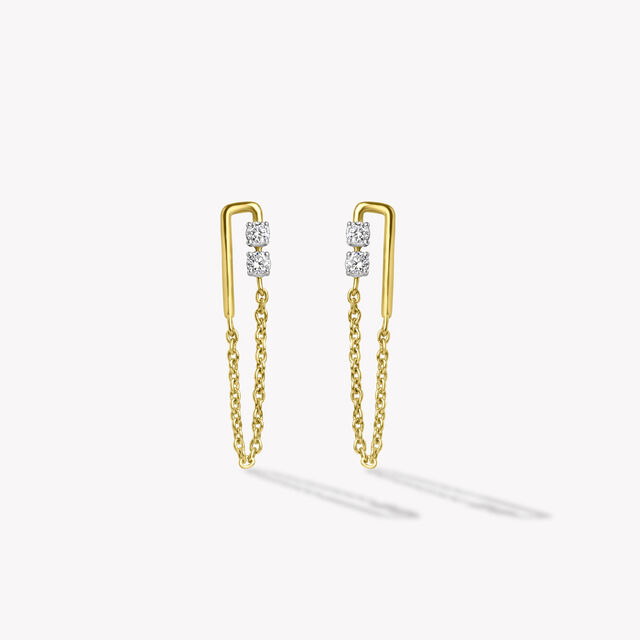 Chain Reaction Drop Earrings,,hi-res image number null