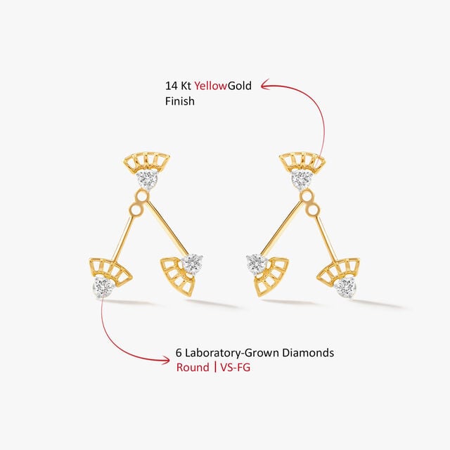 Fan Club Drop Earrings,,hi-res image number null