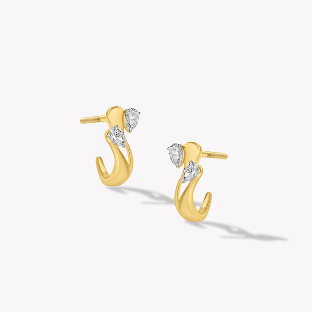 Pear Control Stud Earrings,,hi-res image number null
