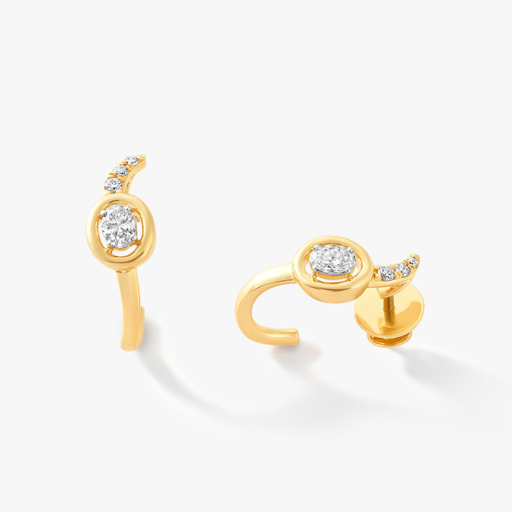 Oriana Curve Earrings,,hi-res image number null