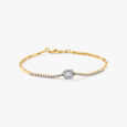Emeraldia Halo Line Bracelet,,hi-res image number null