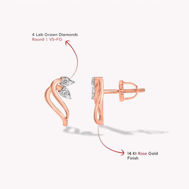 Curve Crush Stud Earrings,,hi-res image number null