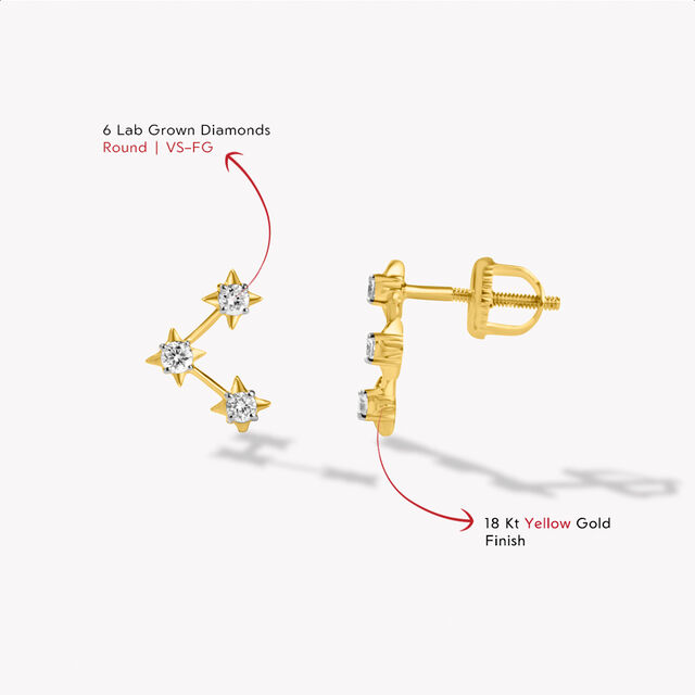 Celestial Play Stud Earrings,,hi-res image number null