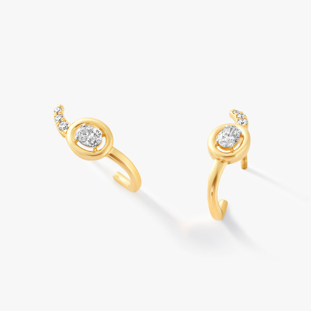 Oriana Curve Earrings,,hi-res image number null
