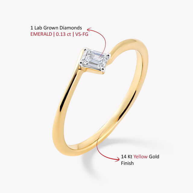 Emerique Sleek Solitaire Ring,,hi-res image number null