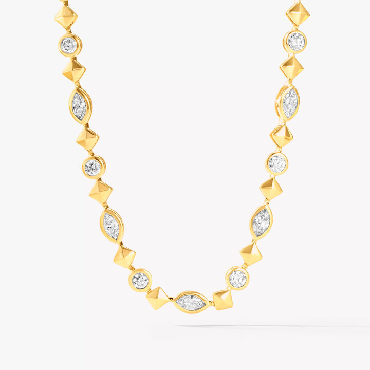 Gilded Confetti Necklace