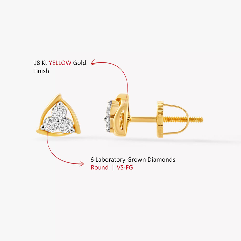 Three Is A Crowd Stud Earrings,,hi-res image number null