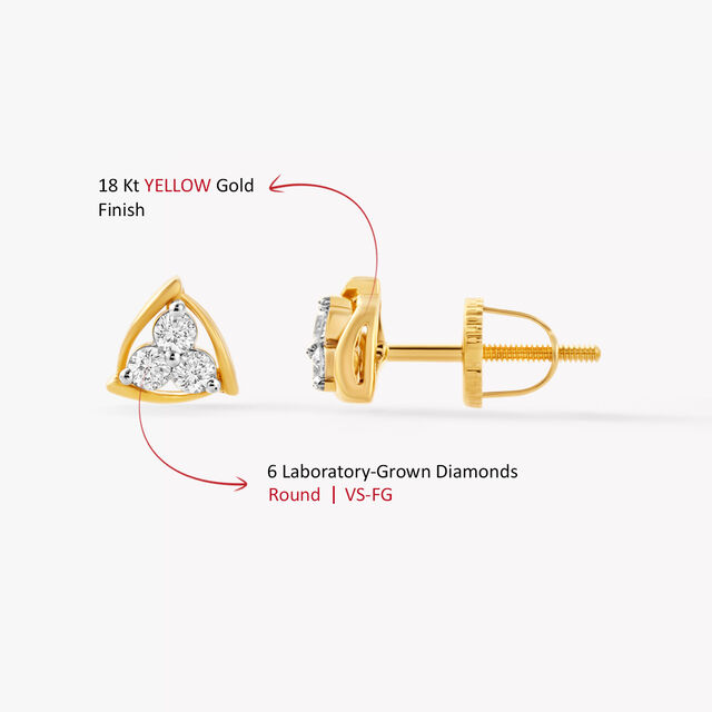 Three Is A Crowd Stud Earrings,,hi-res image number null