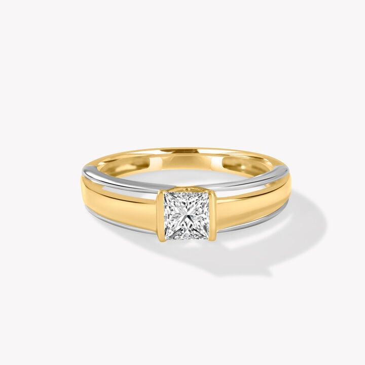 Straight Face Ring