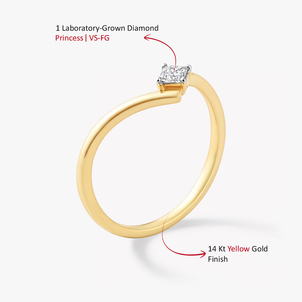 Prinsette Sleek Solitaire Ring,,hi-res image number null