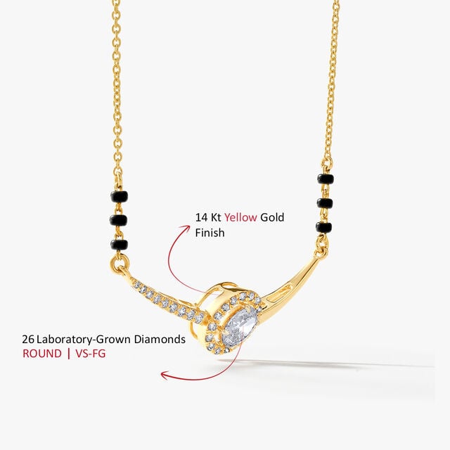 Destiny Halo Mangalsutra,,hi-res image number null