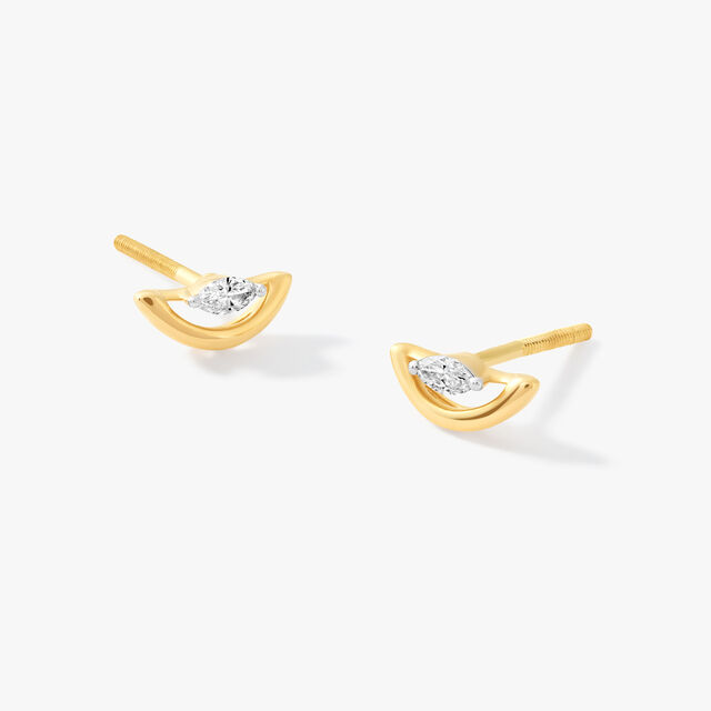 Bend The Rules Stud Earrings,,hi-res image number null