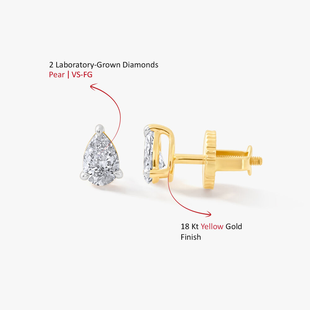 Point Of View Stud Earrings,,hi-res image number null