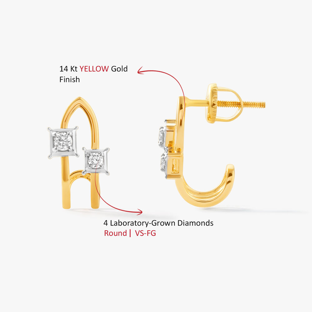 Loop Logic Stud Earrings,,hi-res image number null