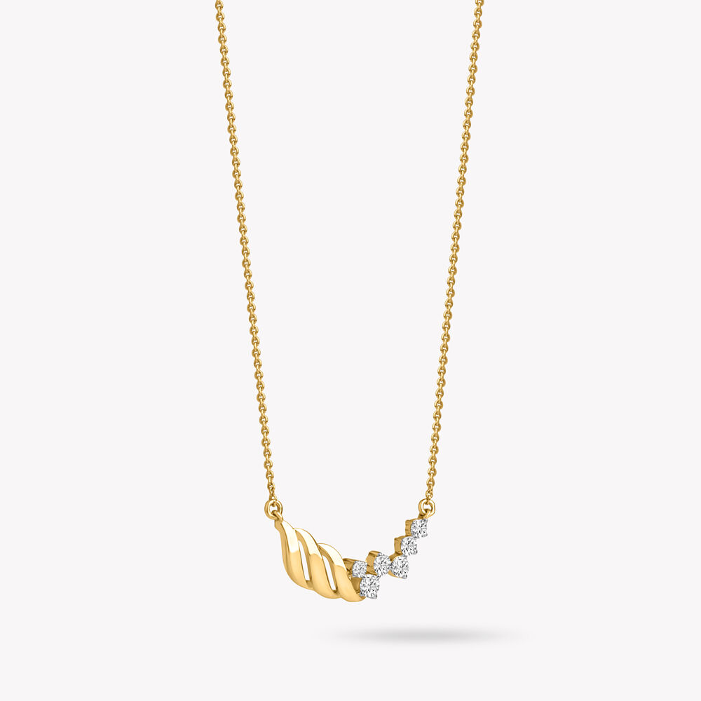 Curve Obsession Pendant With Chain,,hi-res image number null