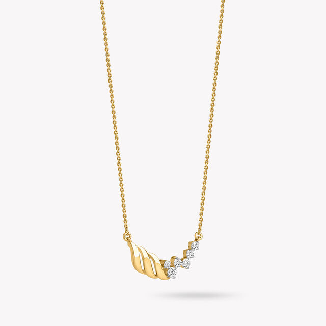 Curve Obsession Pendant With Chain,,hi-res image number null