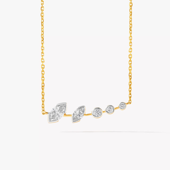 Side by Side Necklace