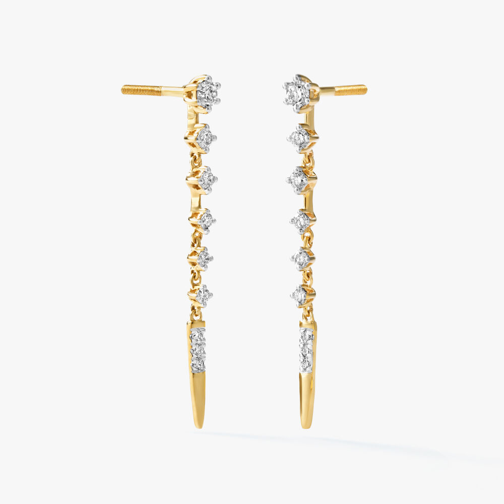Freefall Spike Drop Earrings,,hi-res image number null