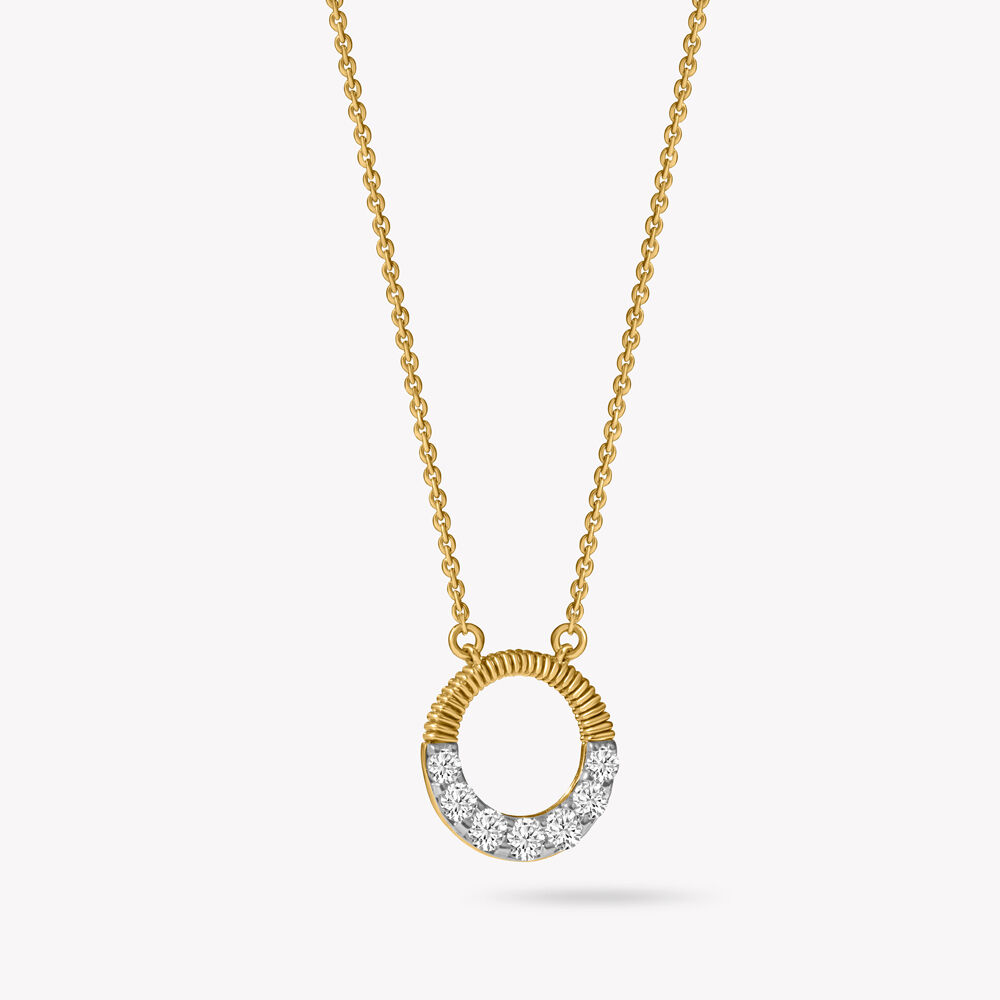 Divide And Shine Pendant With Chain,,hi-res image number null