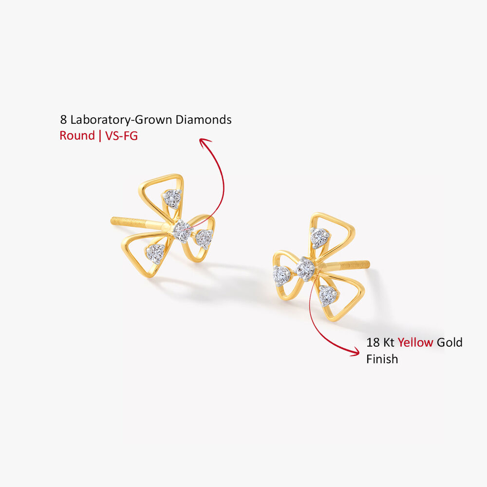 Angles That Bloom Stud Earrings,,hi-res image number null