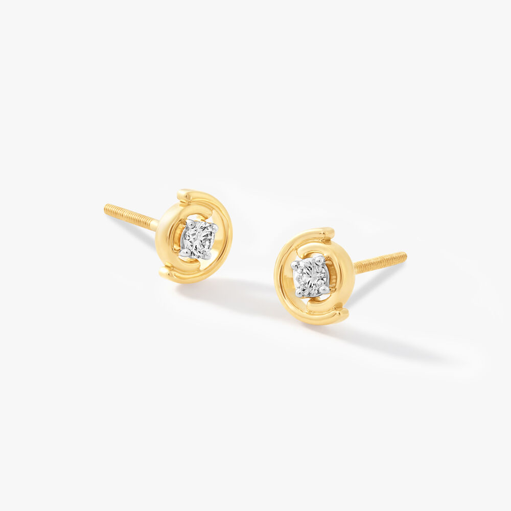 Circle Back Stud Earrings,,hi-res image number null