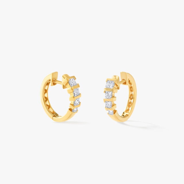 Princess Parade Hoop Earrings,,hi-res image number null