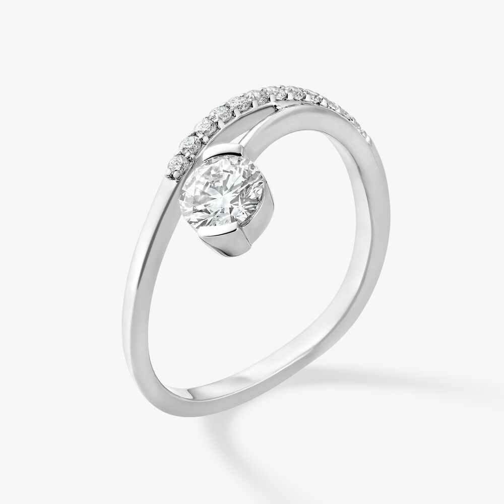 Celissar Arc Solitaire Ring,,hi-res image number null