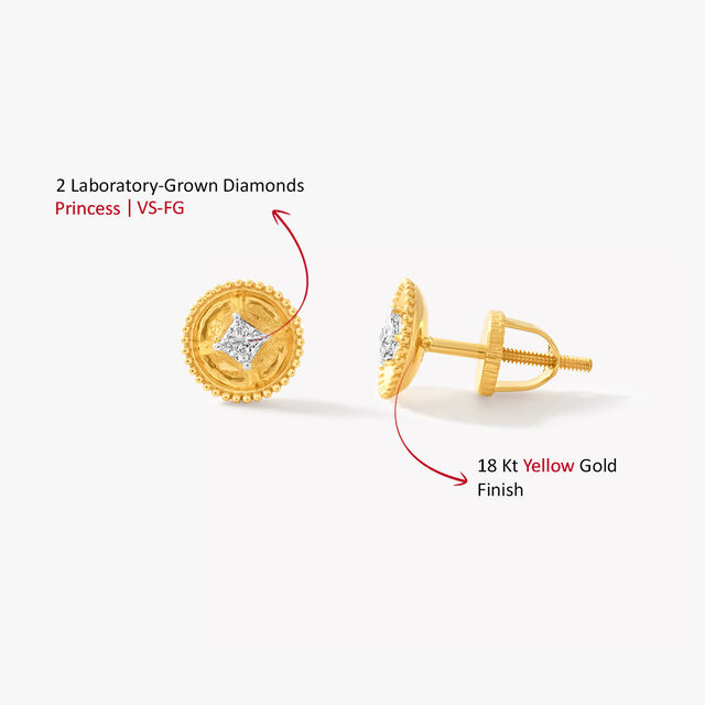 Cup Of Glow Stud Earrings,,hi-res image number null