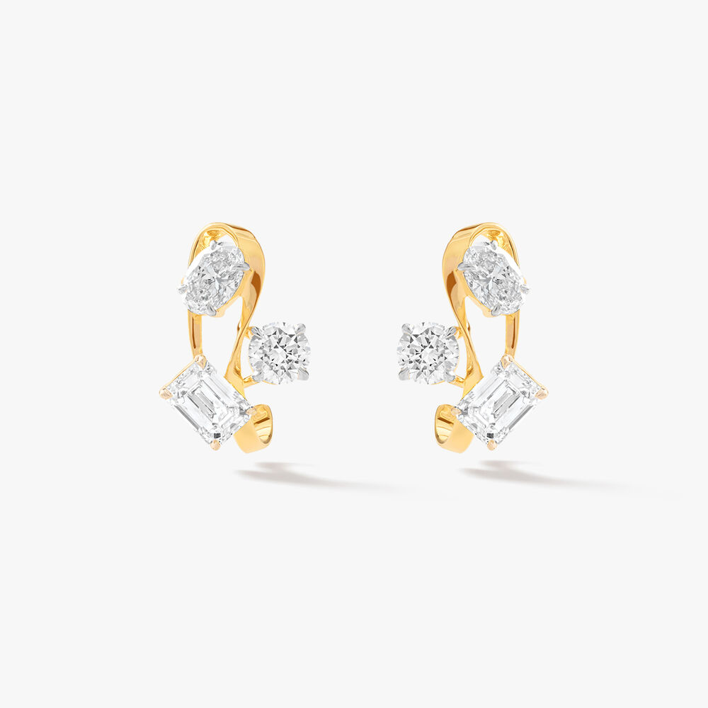 Whirlwind Wonder Hoop Earrings,,hi-res image number null