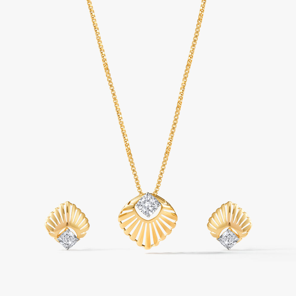 Solflare Shell Pendant Set,,hi-res image number null