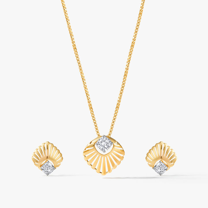 Solflare Shell Pendant Set