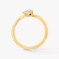 Marqelle Curve Solitaire Ring,,hi-res image number null