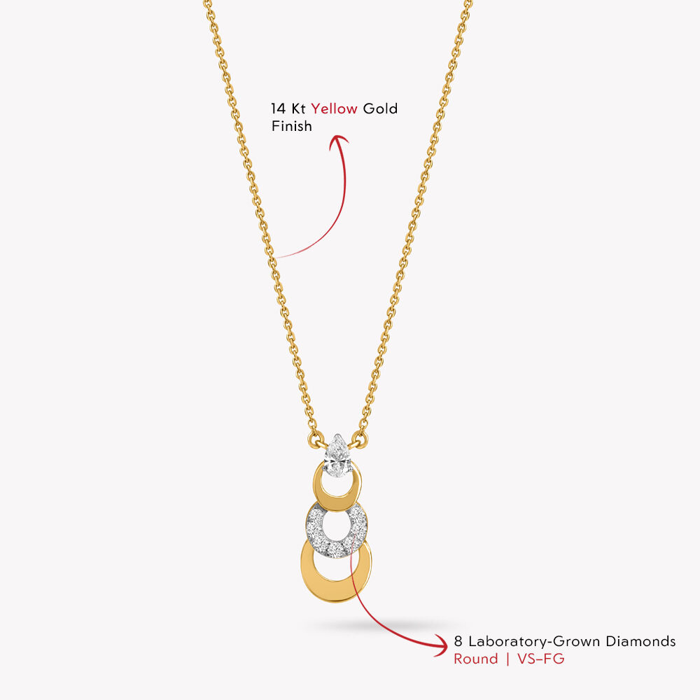 Layer Play Pendant With Chain,,hi-res image number null