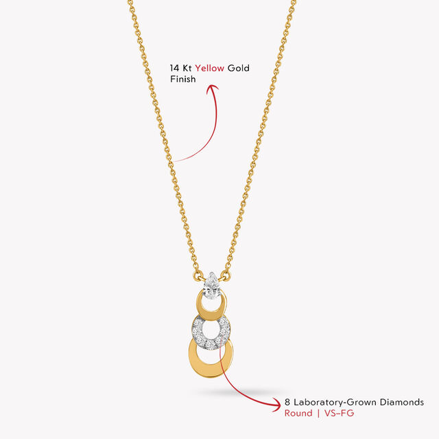 Layer Play Pendant With Chain,,hi-res image number null