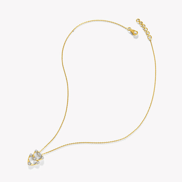 Double Trouble Pendant With Chain,,hi-res image number null