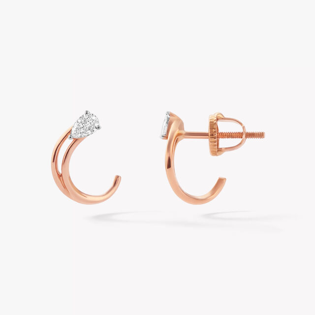 Peel The Drama Stud Earrings,,hi-res image number null