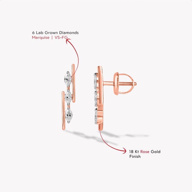 Side Eye Spark Stud Earrings,,hi-res image number null