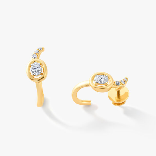 Oriana Curve Earrings,,hi-res image number null