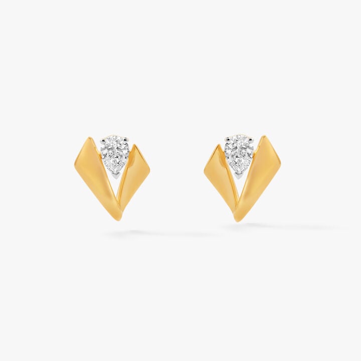 Untamed Shape Stud Earrings