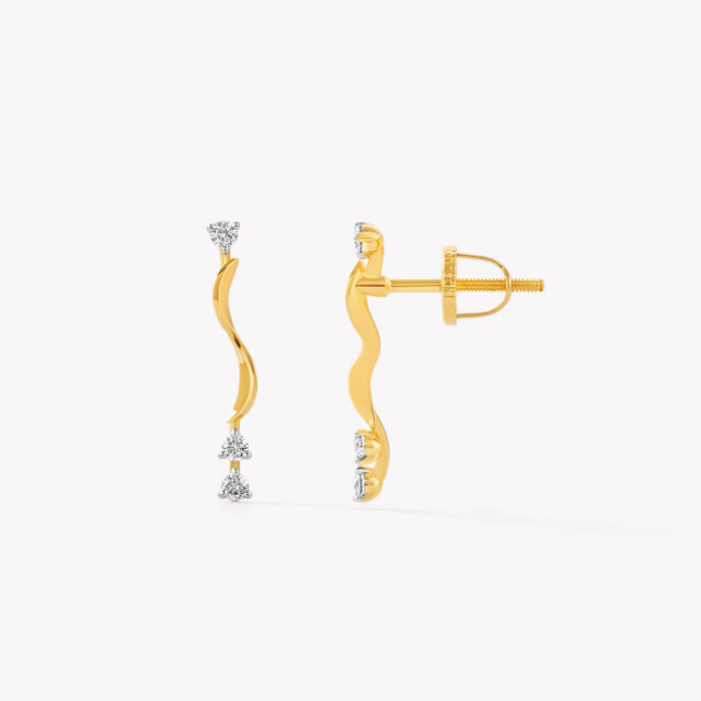 Go With The Flow Stud Earrings,,hi-res image number null